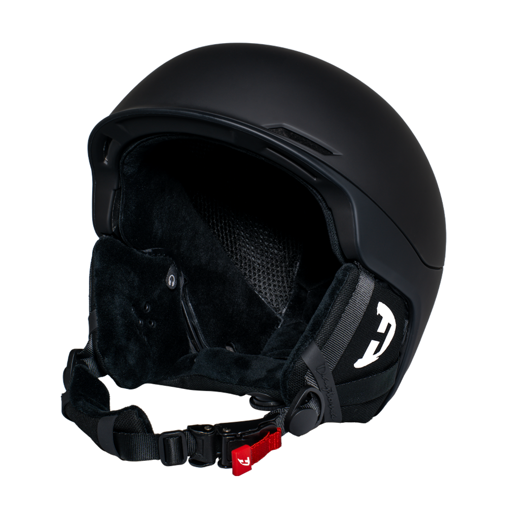Daytona Steeze Snowboard Helmet - Adjustable Helmet for Men, Women & Youth - Dull Black Finish