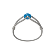 Blue Soho Cord Bracelet