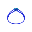 Blue Soho Cord Bracelet