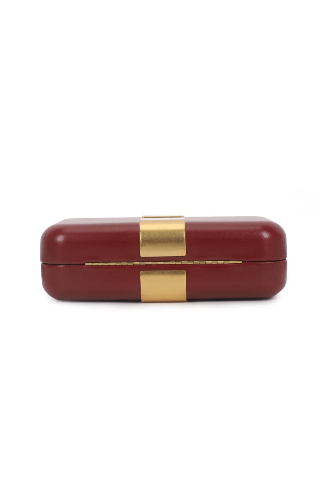 Burgundy Evening Clutch Bag