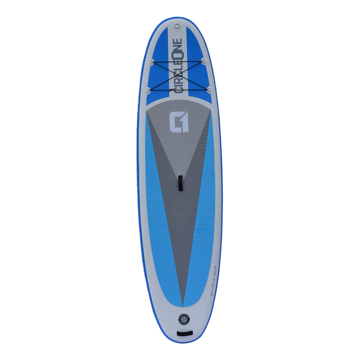 10ft 6 Double Layer Inflatable Paddle Board SUP Package - Circle One