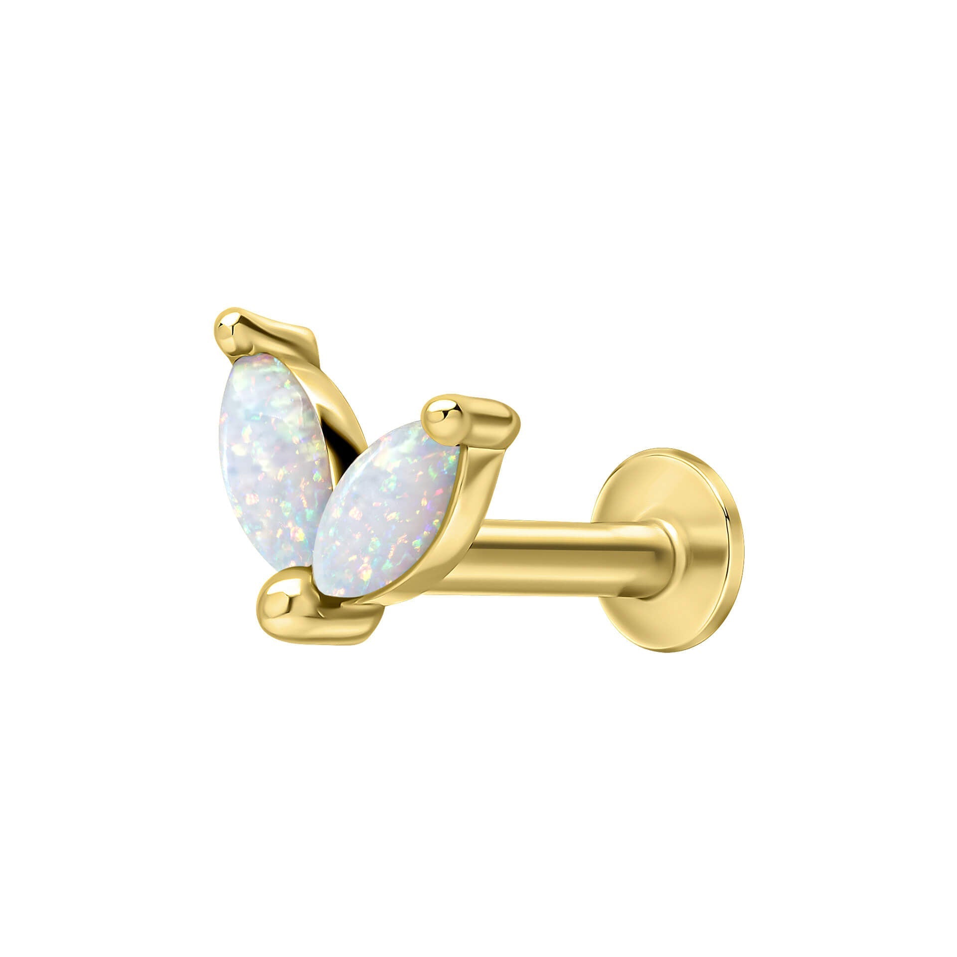 Beginnings Duo Cluster Labret Ohrstecker