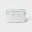 Crinkle Slim Card Case Cirrus Cloud White