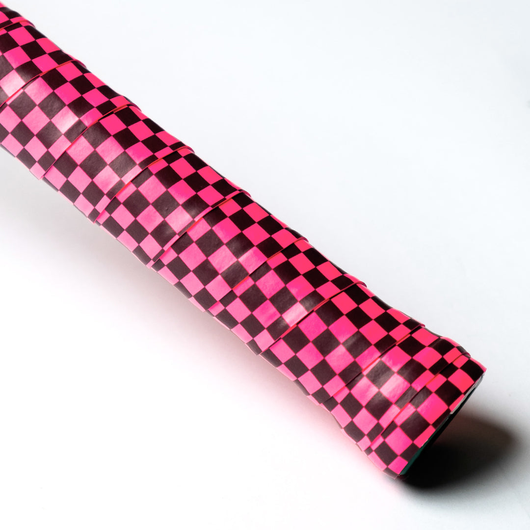 Aixo Checker Overgrip Fluo Pink