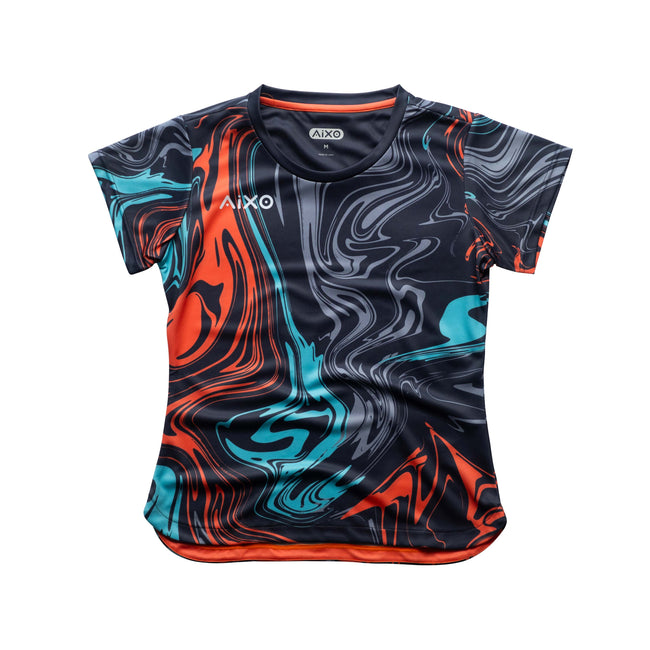 Aixo Chrome Womens Top Graphite