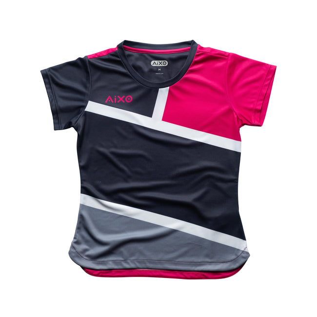 Aixo Court Womens Top Graphite