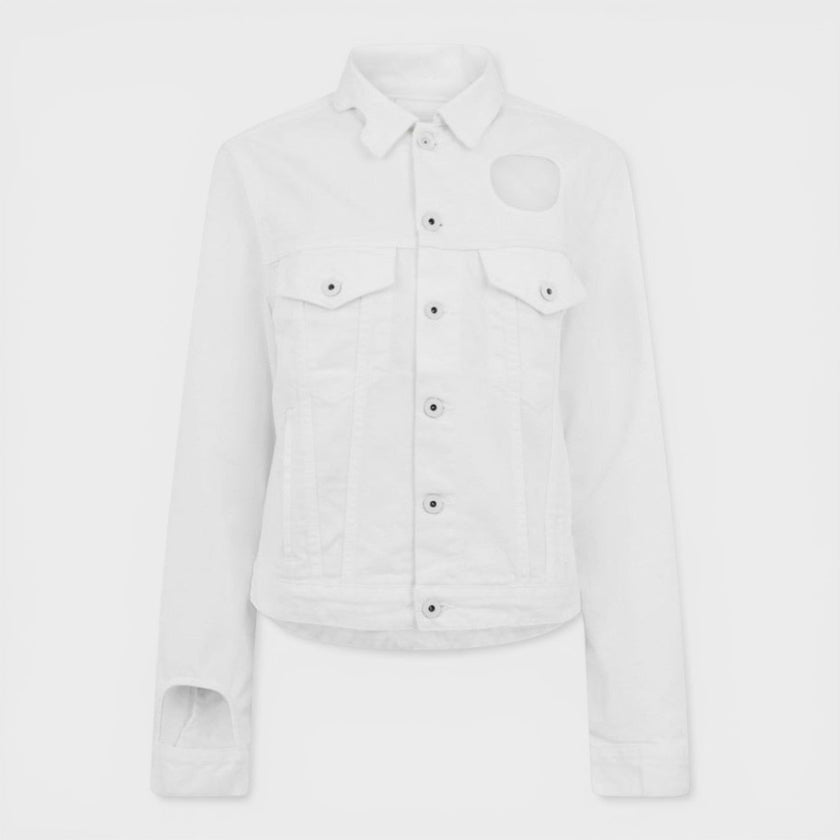 Meteor Hole Jacket White
