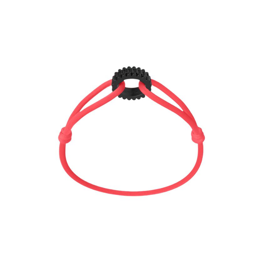 Carbon Regent Cord Bracelet