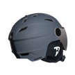 Daytona Carver Ski Helmet - Adjustable Ski Helmet for Men, Women & Youth - Dull Grey with Anti-Fog Visor