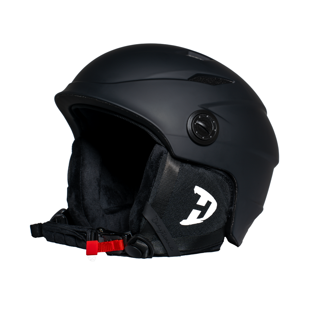Daytona Carver Ski Helmet - Adjustable Ski Helmet for Men, Women & Youth - Dull Chalk White with Anti-Fog Visor