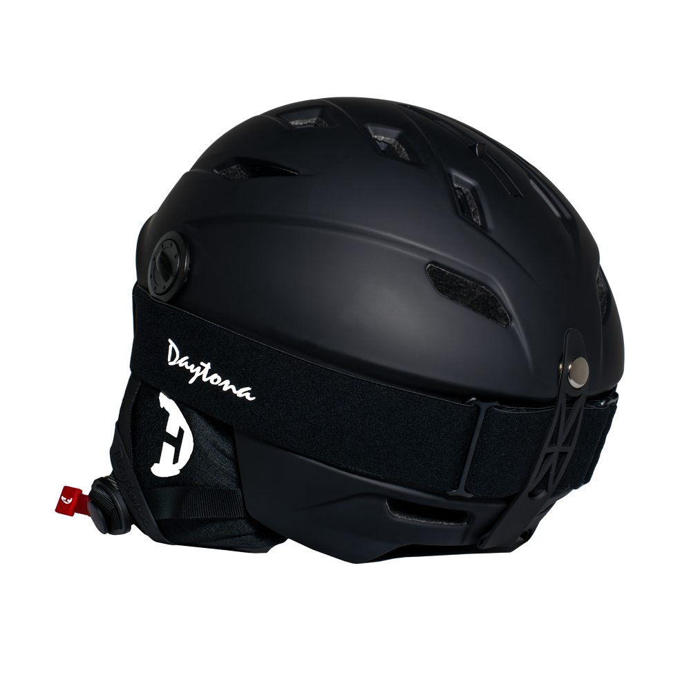Daytona Carver Ski Helmet - Adjustable Helmet for Men, Women & Youth - Dull Grey with Anti-Fog Visor