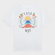 Casa Way Mountain Printed T-Shirt White