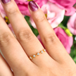 Celeste ring in goud
