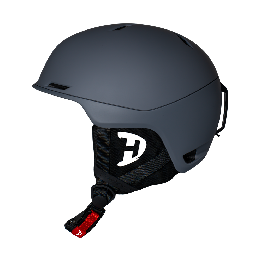 Daytona Steeze Snowboard Helmet - Adjustable Helmet for Men, Women & Youth - Dull Grey Finish