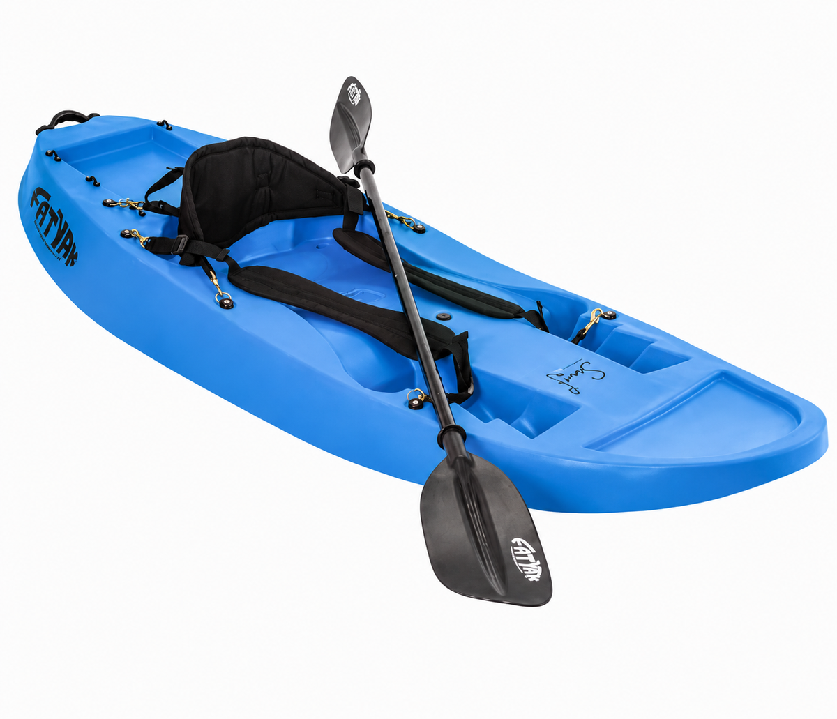 Surf Solo Kajak | Plastikneutral | Blau | Agil & Spaß