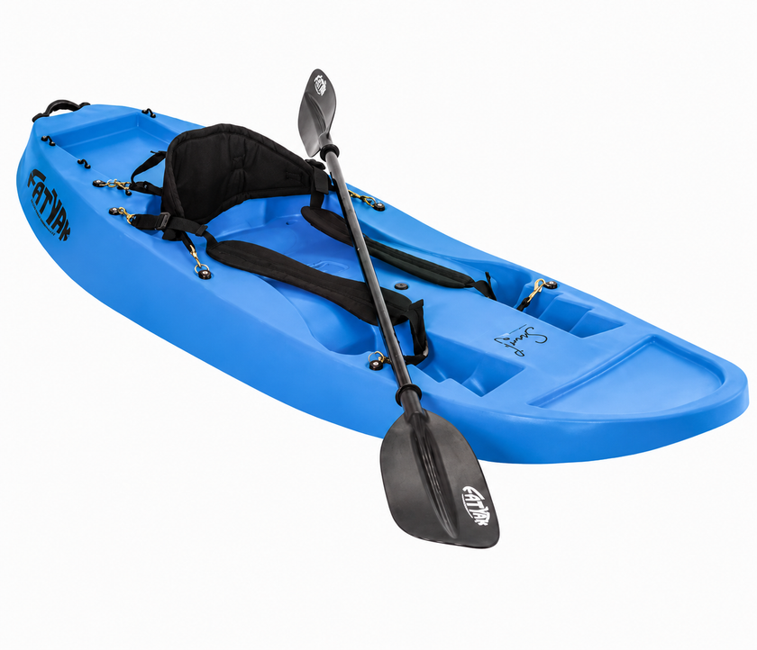 Surf Solo Kajak | Plastikneutral | Blau | Agil & Spaß