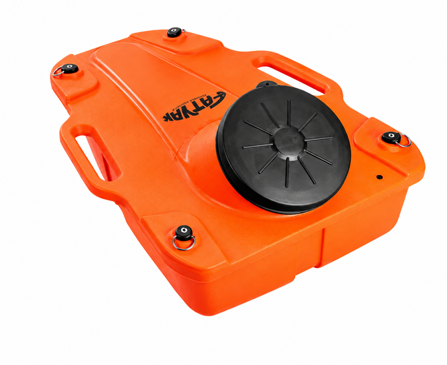 Kaddy wasserdichte Aufbewahrungsbox | Plastikneutral | Orange | Sicher & Trocken