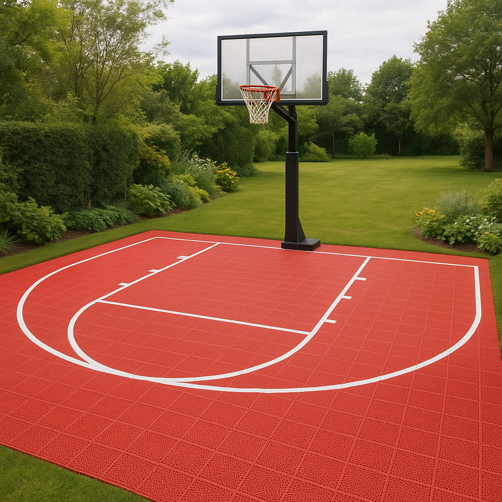Basketball Court System - Full Court | Includes Court Markings