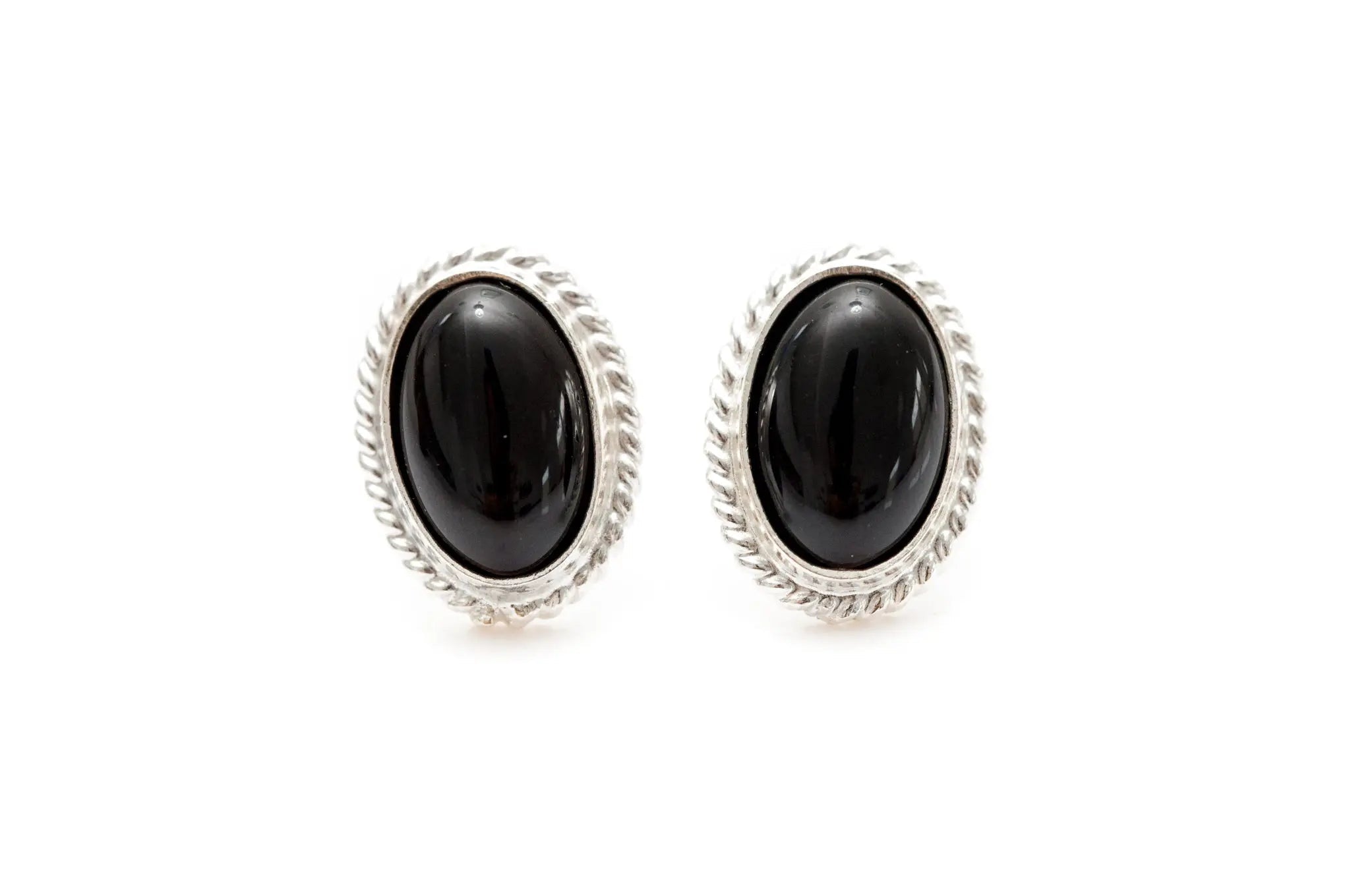 Cherry Red Amber Quintessence Stud Earrings