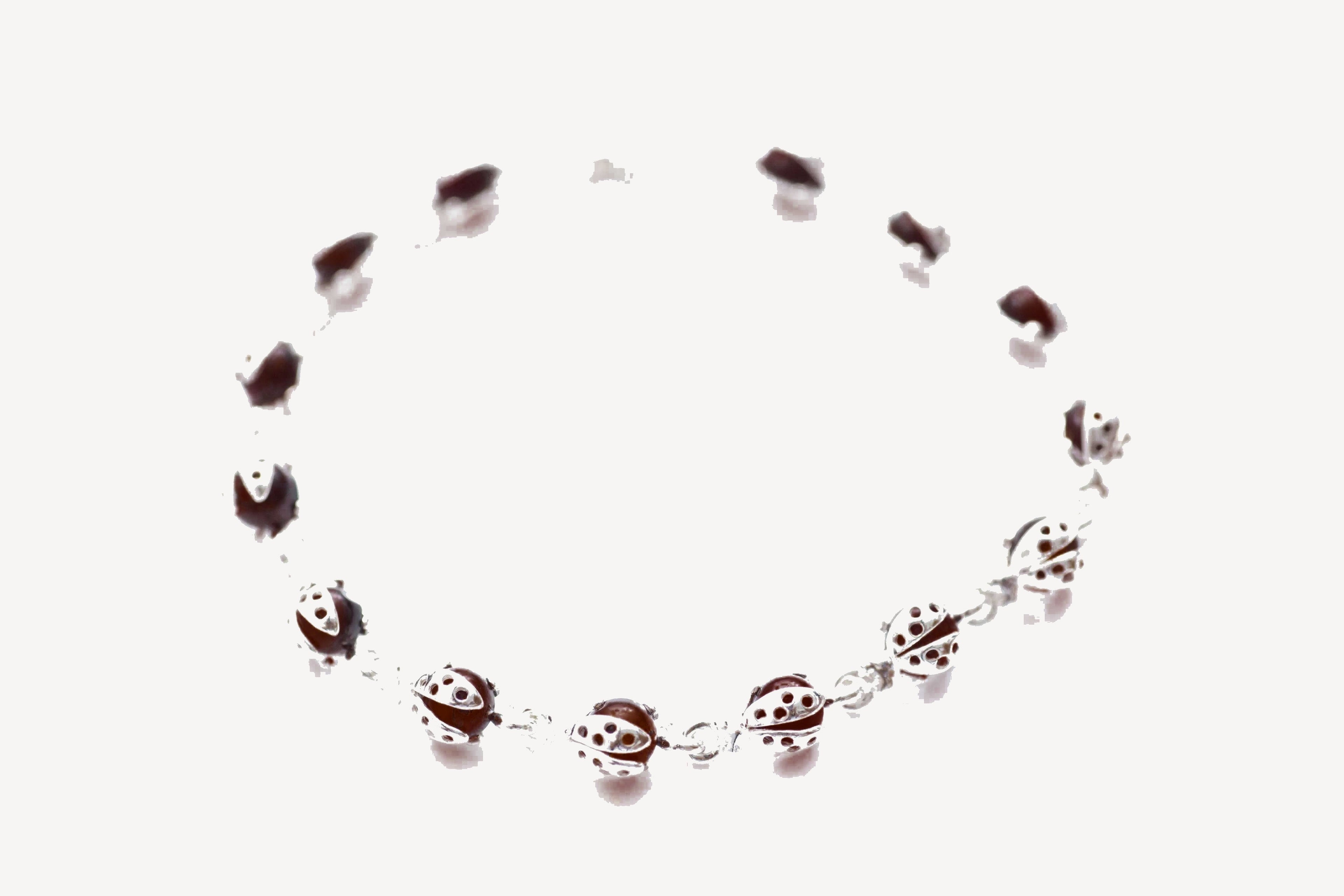 Cherry Red Ladybird Bracelet