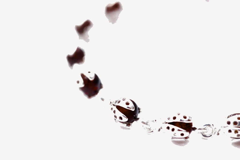 Cherry Red Ladybird Bracelet