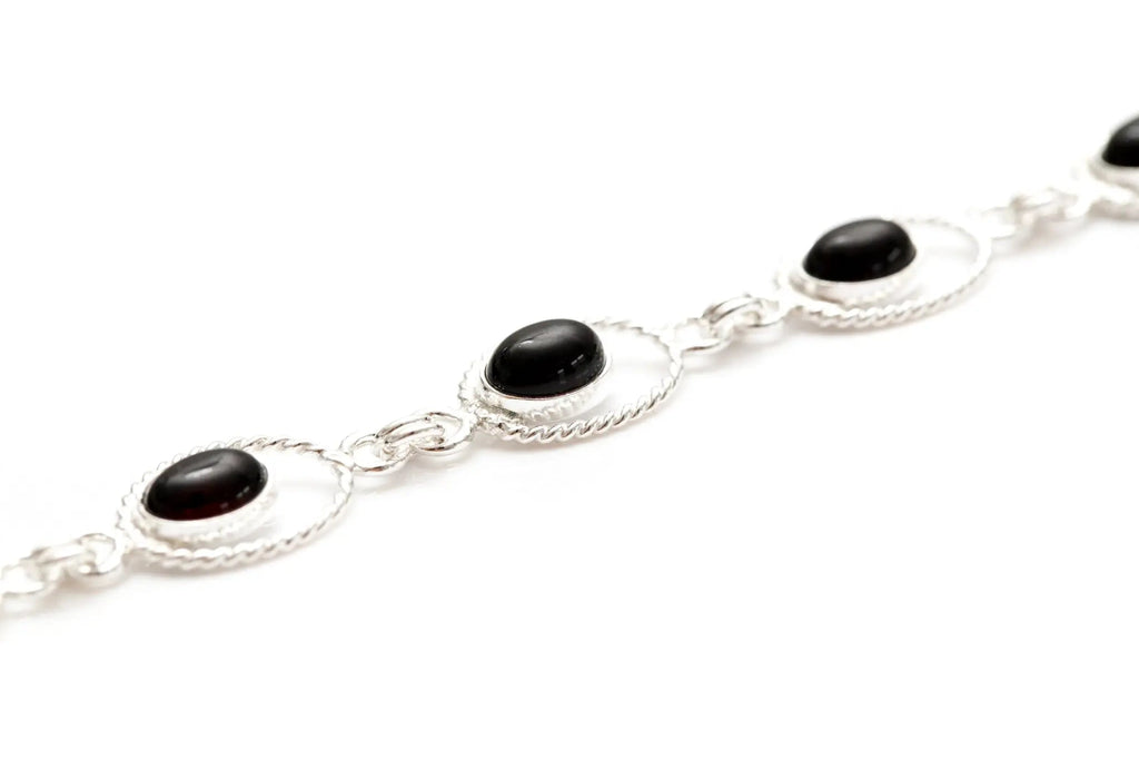 Cherry Red Quintessence Link Bracelet