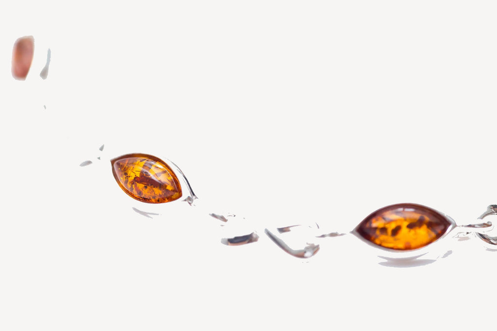 Classic Amber Infinity Bracelet
