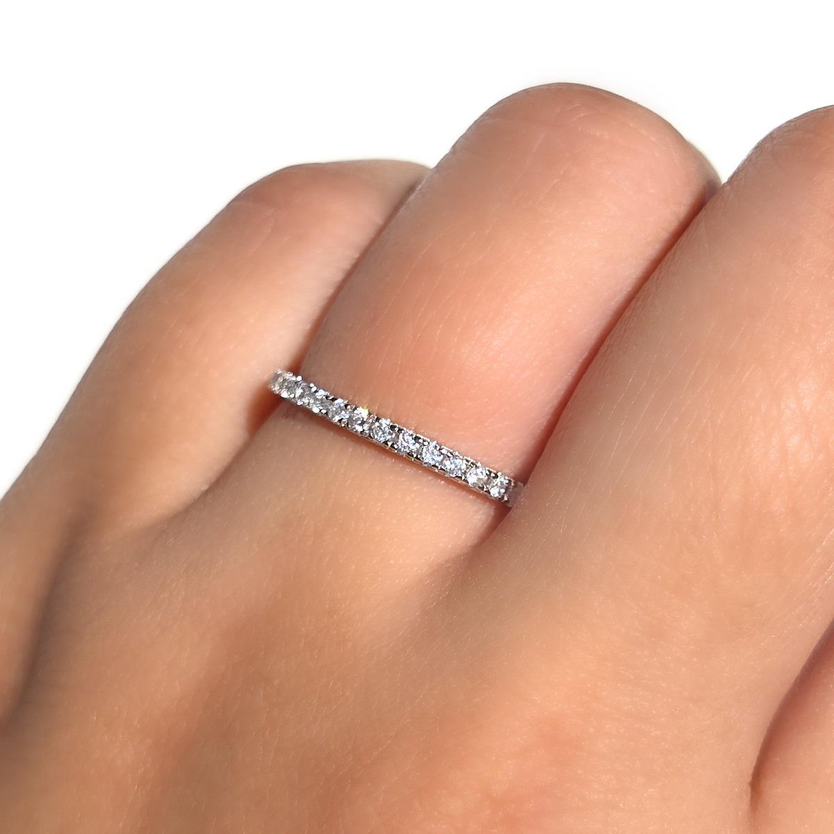 Klassisk helalliansring (1,8 mm) i sterlingsilver