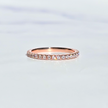 Anillo Clásico Eternidad (1.8 mm) en Vermeil de Oro Rosa de 18k