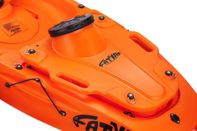 Kaddy wasserdichte Aufbewahrungsbox | Plastikneutral | Orange | Sicher & Trocken