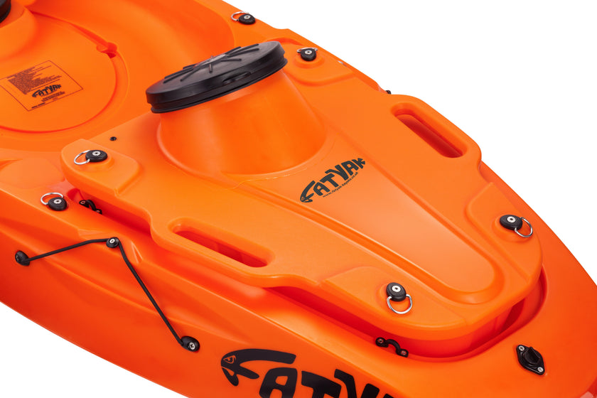 Kaddy wasserdichte Aufbewahrungsbox | Plastikneutral | Orange | Sicher & Trocken