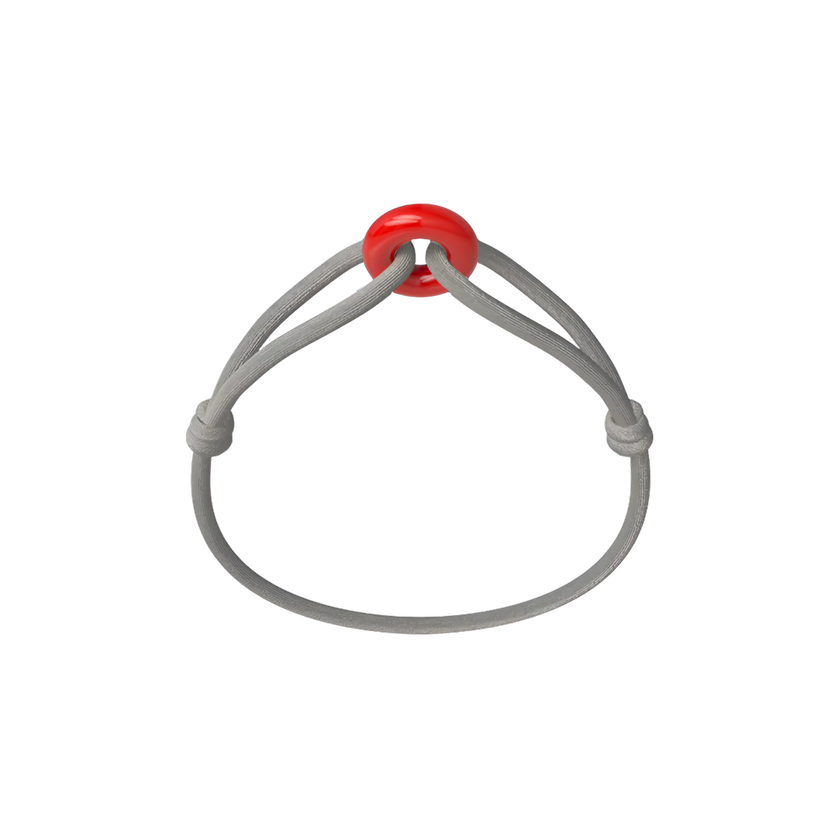 Coral Soho Cord Bracelet