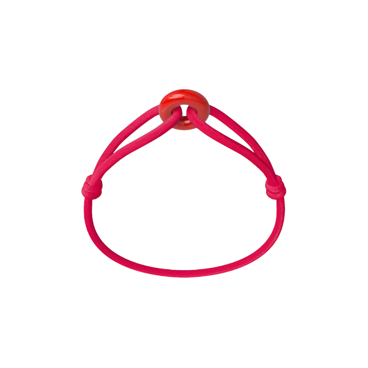 Coral Soho Cord Bracelet