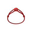 Coral Soho Cord Bracelet