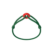 Coral Soho Cord Bracelet