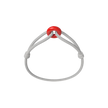 Coral Soho Cord Bracelet