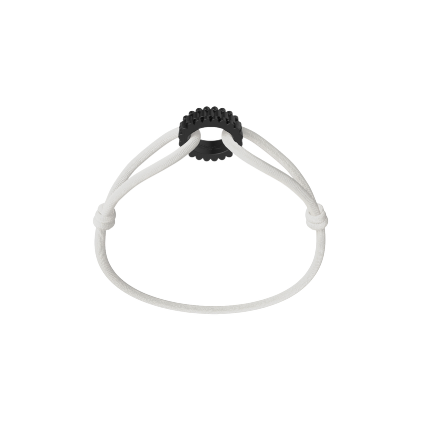 Carbon Regent Cord Bracelet