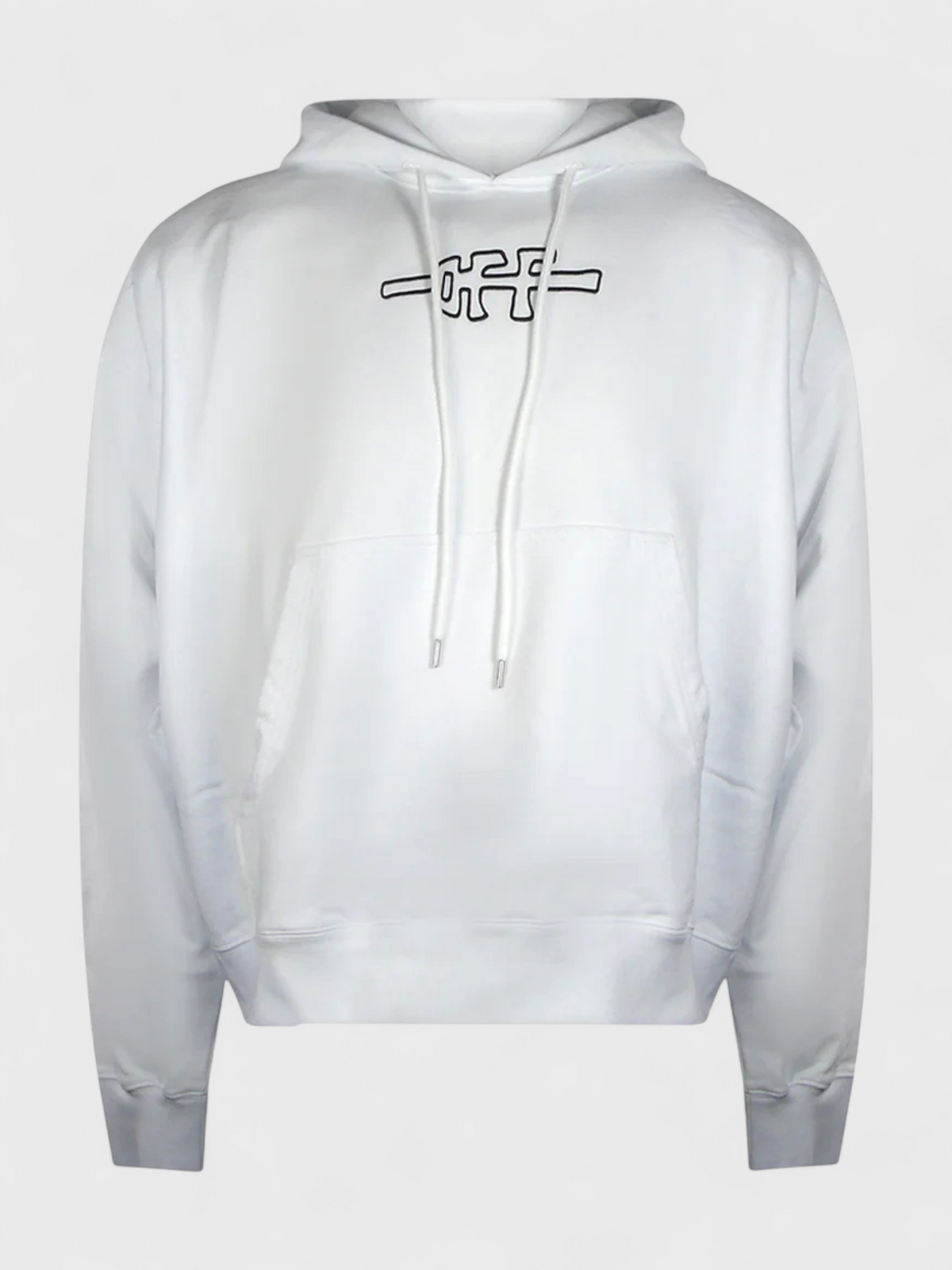 Off-White Mens Hoodies Off Line Skate Hoodie White