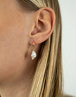 Clover Pearl Earrings