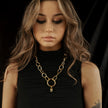 Collar Talismán Coven con Dijes Dorado