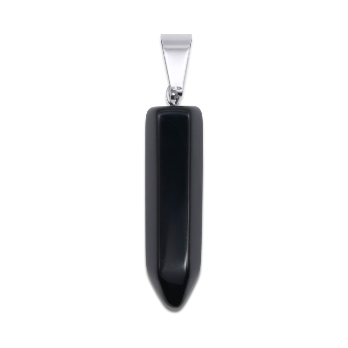 Charm Coven Schwarzer Onyx Kristall Anhänger