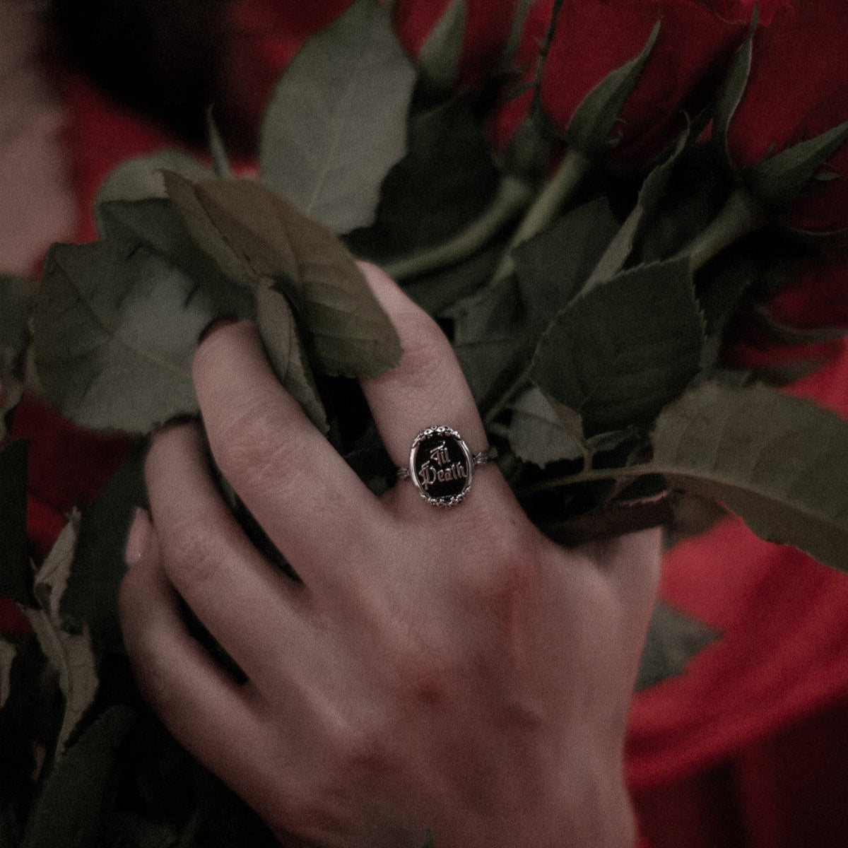 Bague « Jusqu'à ce que la mort nous sépare »