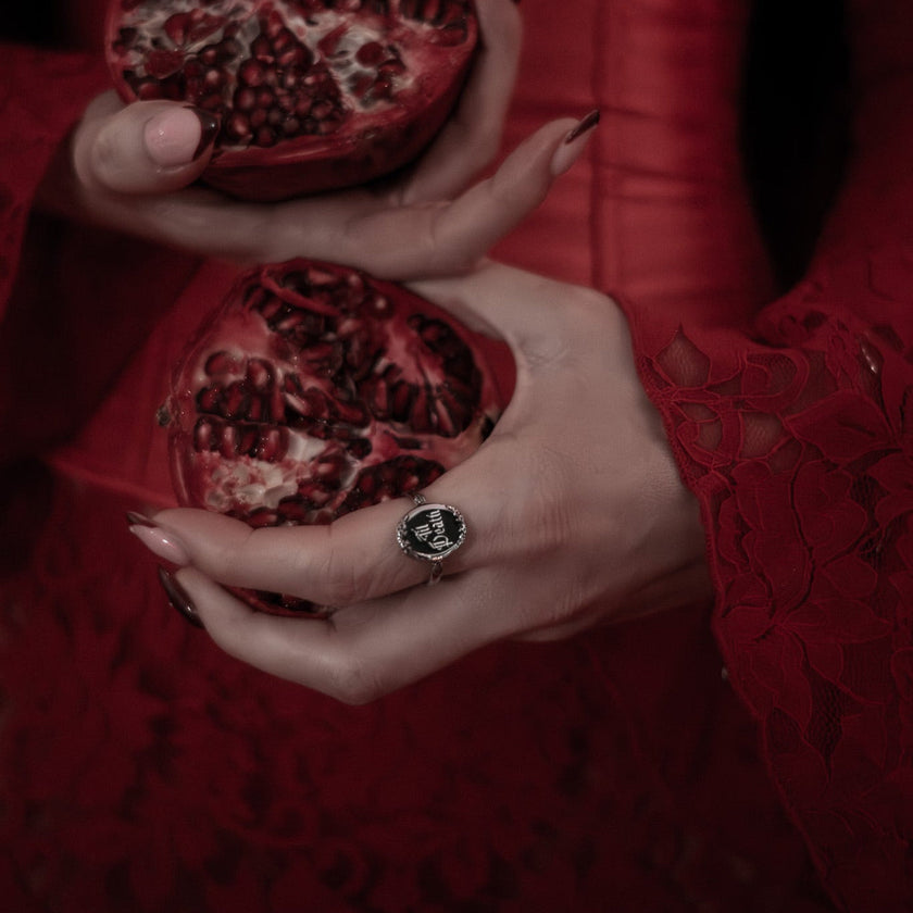 Bague « Jusqu'à ce que la mort nous sépare »