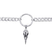 Raven Bird Skull Choker