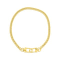 ML x Amy Hanson Gold Scorn Carabiner Necklace