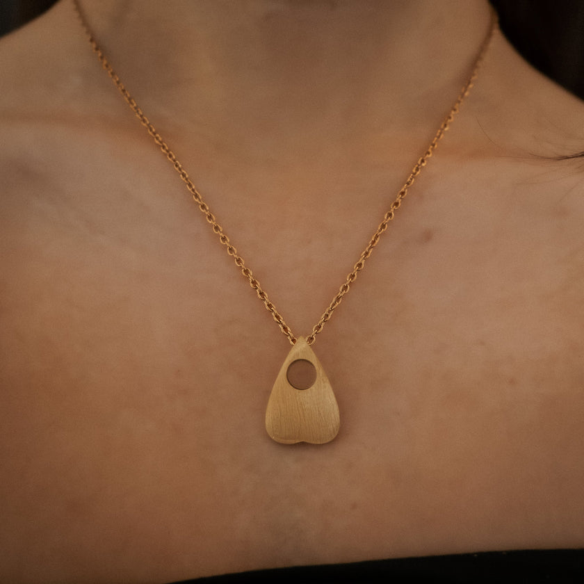 Gold Planchette Necklace