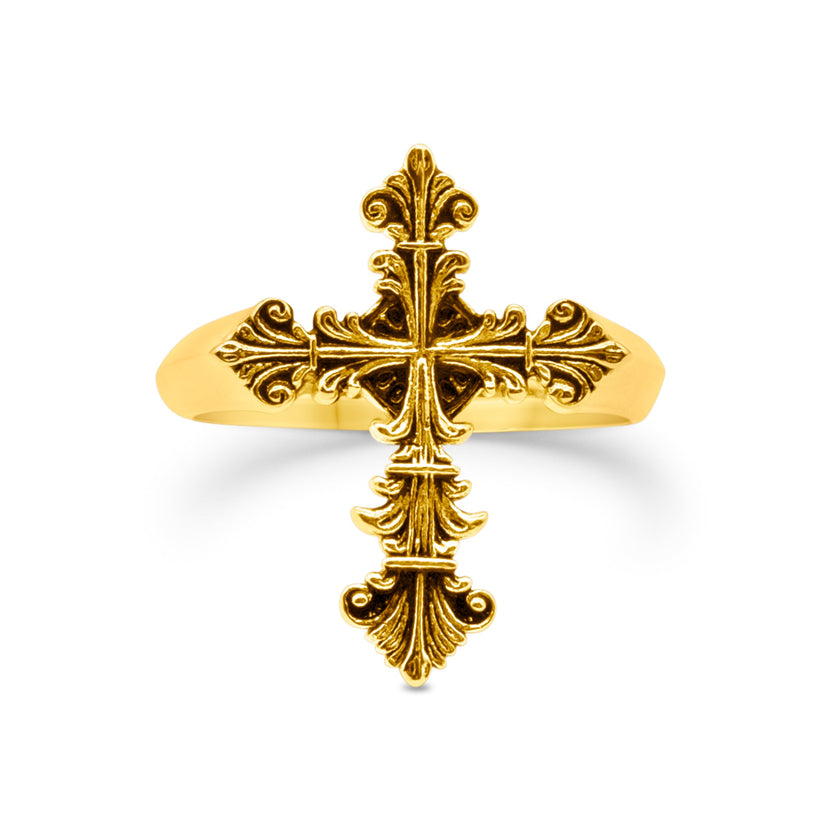 Anello Lament Cross Oro