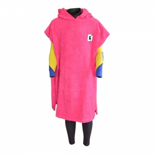 Kapuzen-Handtuch-Poncho für Kinder - Circle One