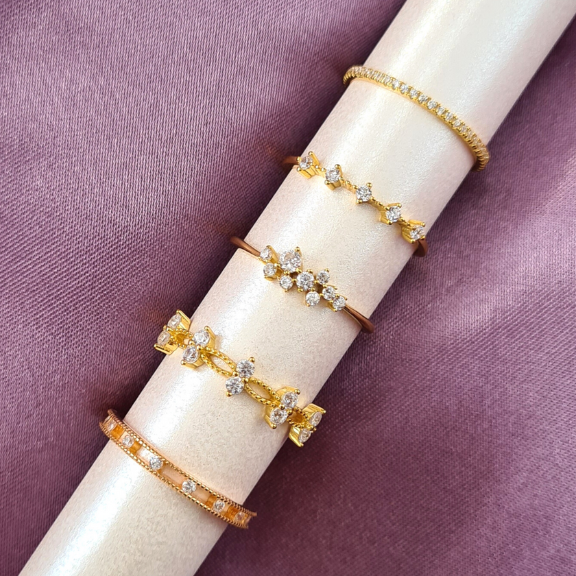 Celeste ring in goud