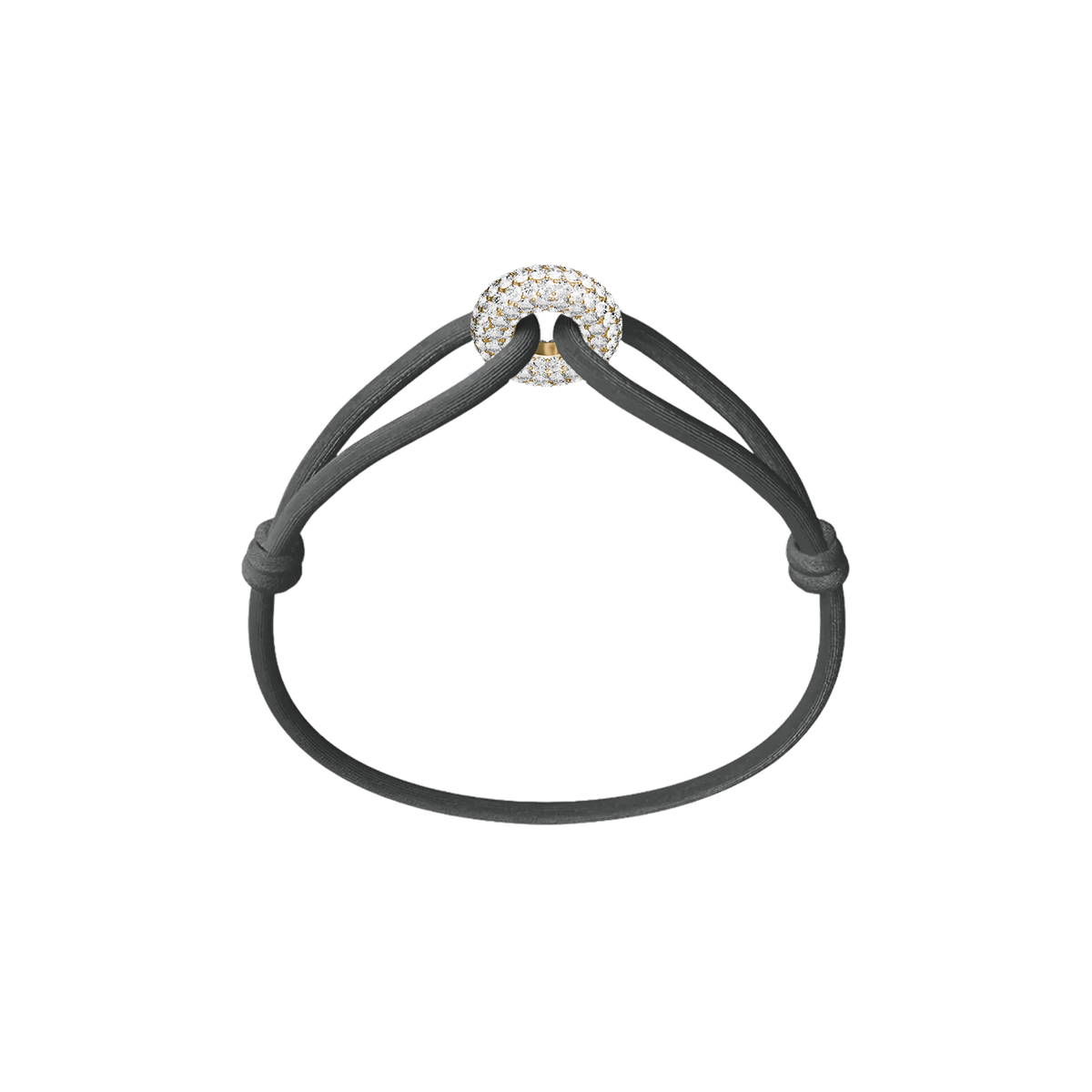 Golden Soho Pavé Cord Bracelet